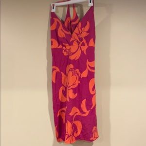 Y2K style spaghetti cross cross strap sun dress